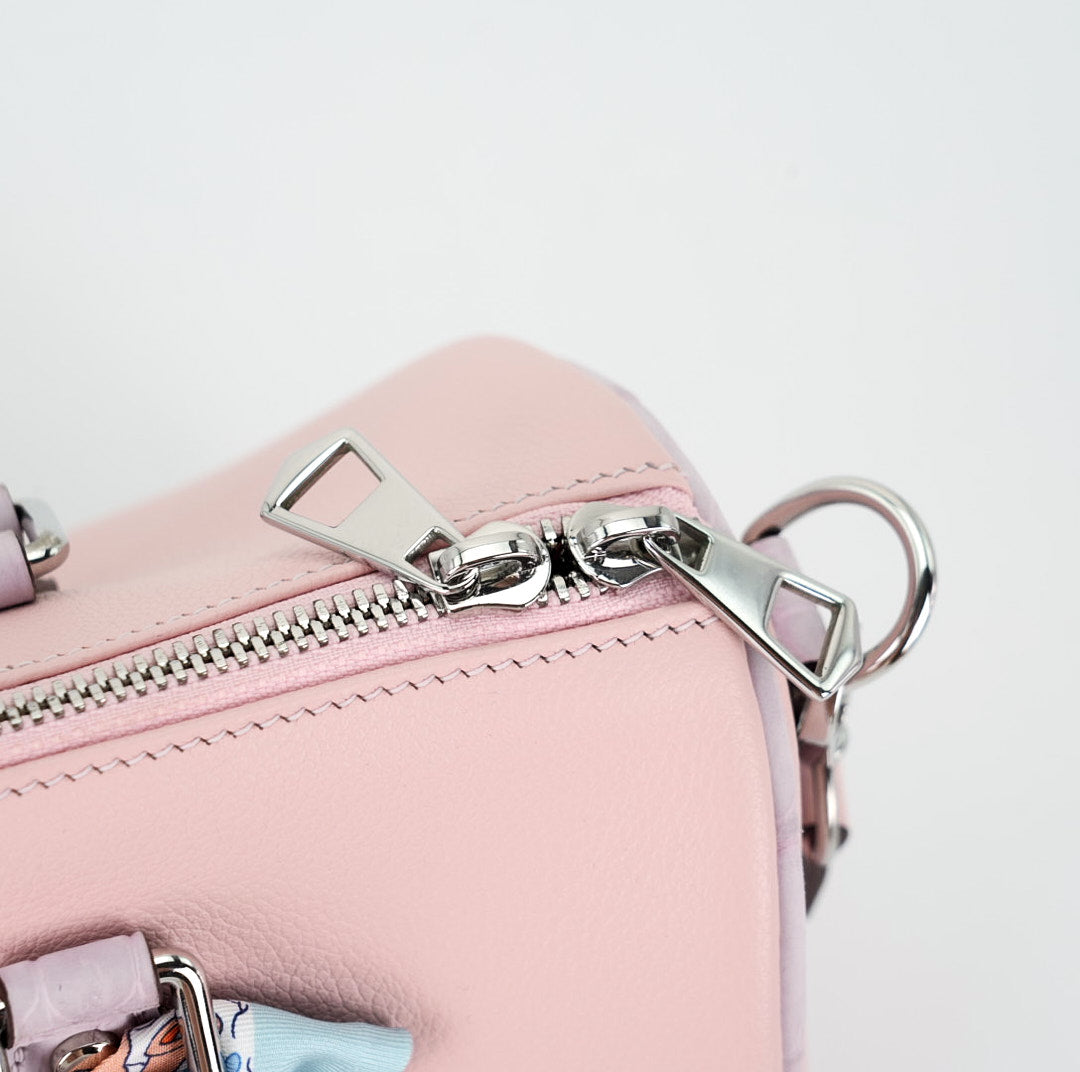 Sand Dragee Pink Niloticus Sakura Evercolor Duffel 30 Silver