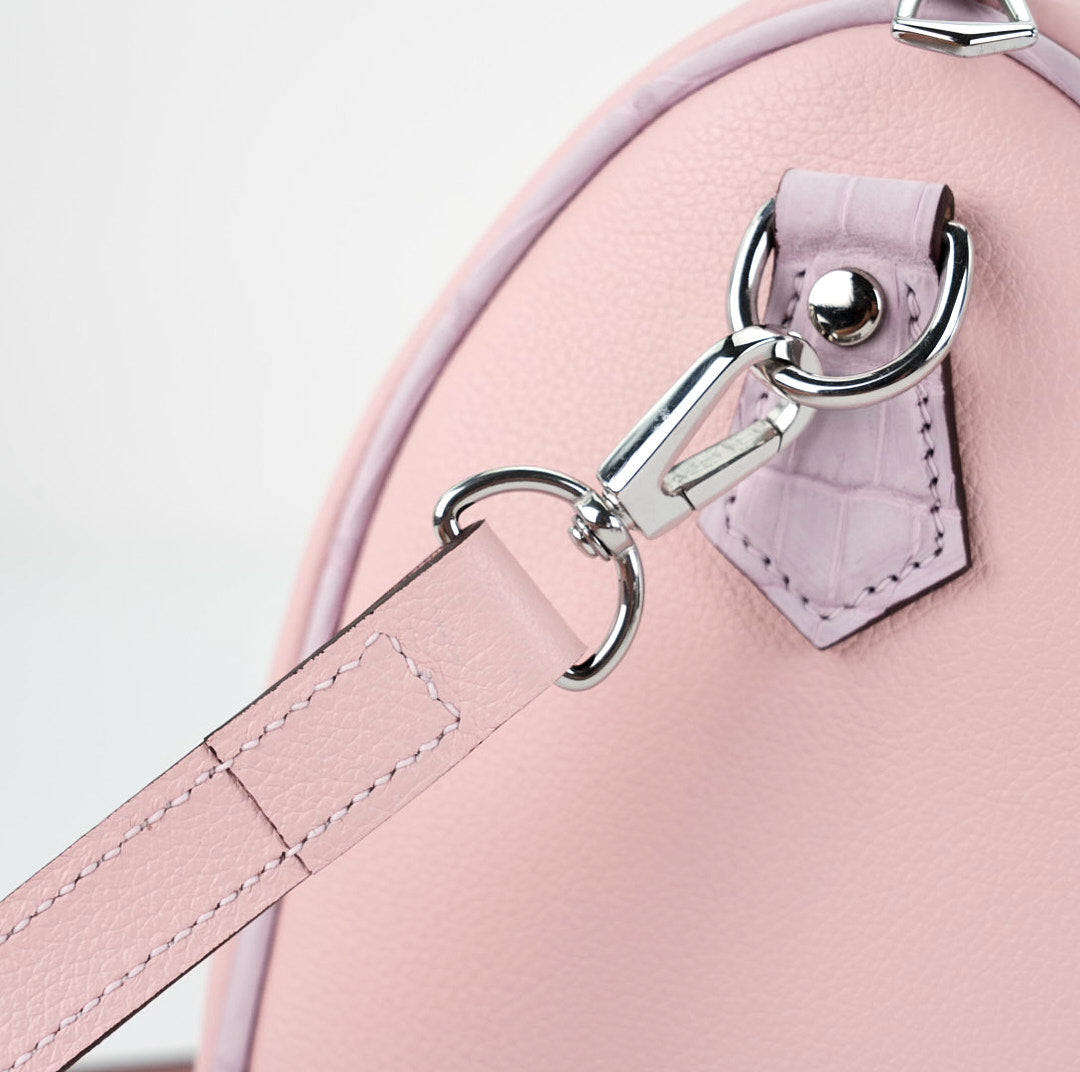 Sand Dragee Pink Niloticus Sakura Evercolor Duffel 30 Silver