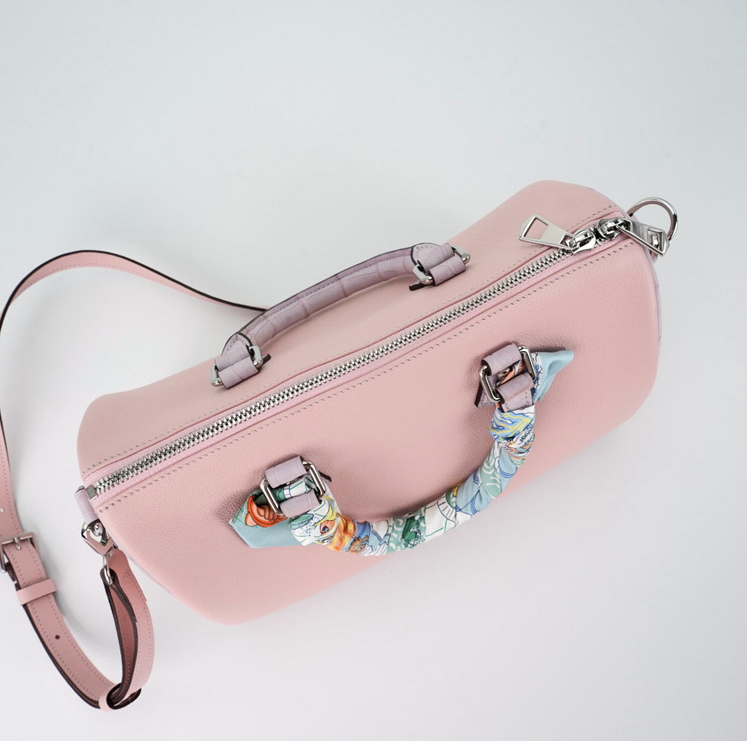 Sand Dragee Pink Niloticus Sakura Evercolor Duffel 30 Silver