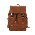 Caramel Sand Full Grain Leather Backpack